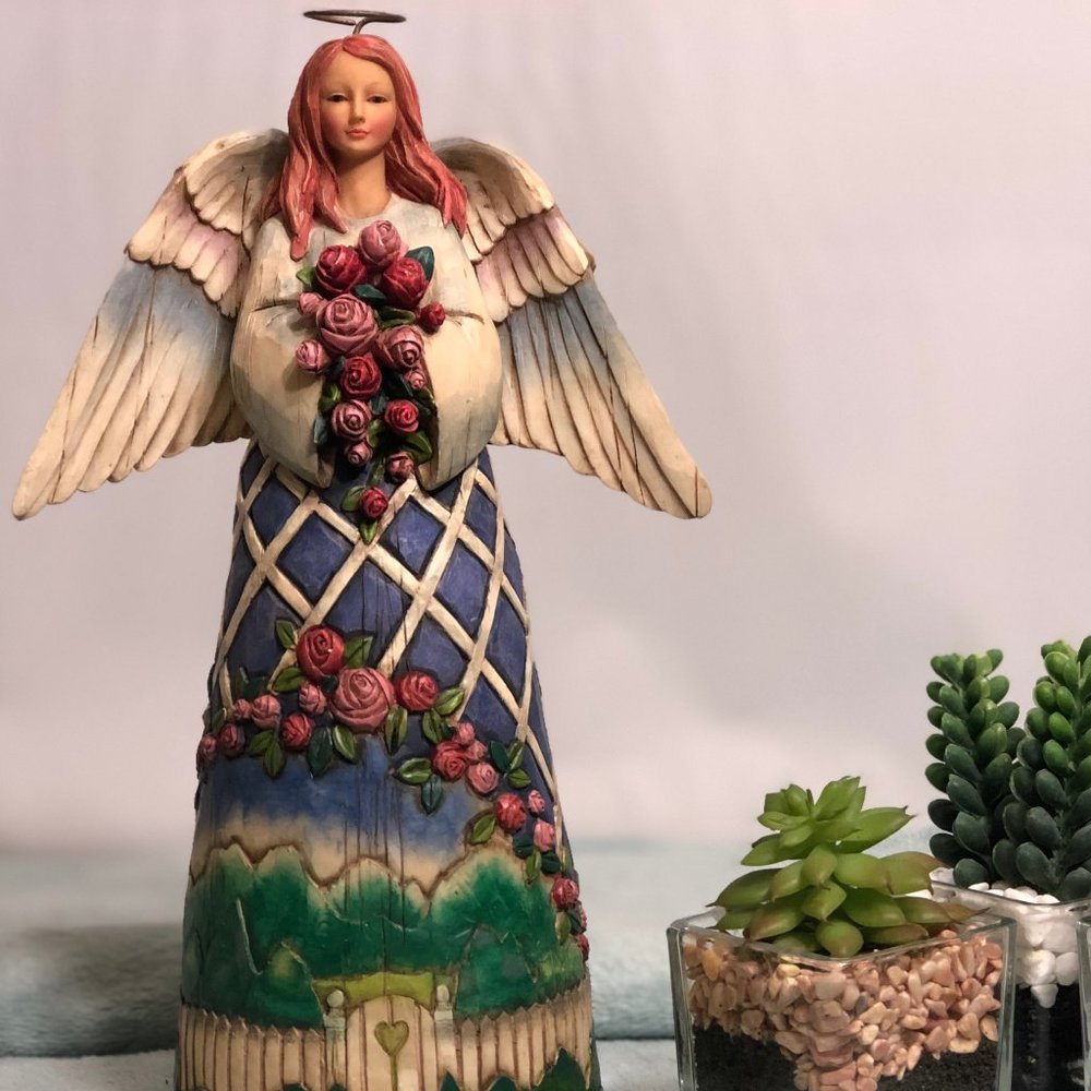 Jim Shore Guardian of the garden and flowers